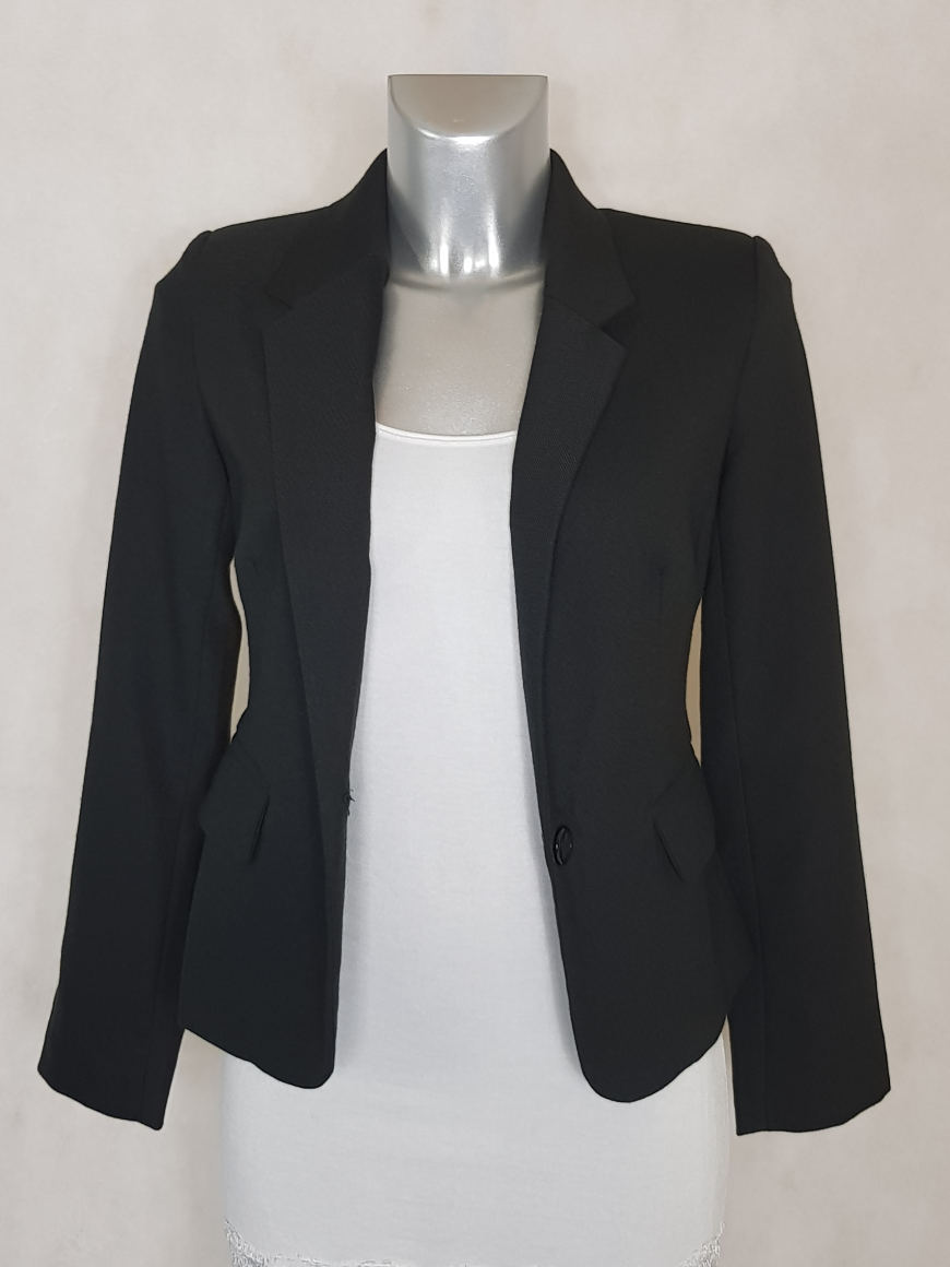 veste cintree femme noire