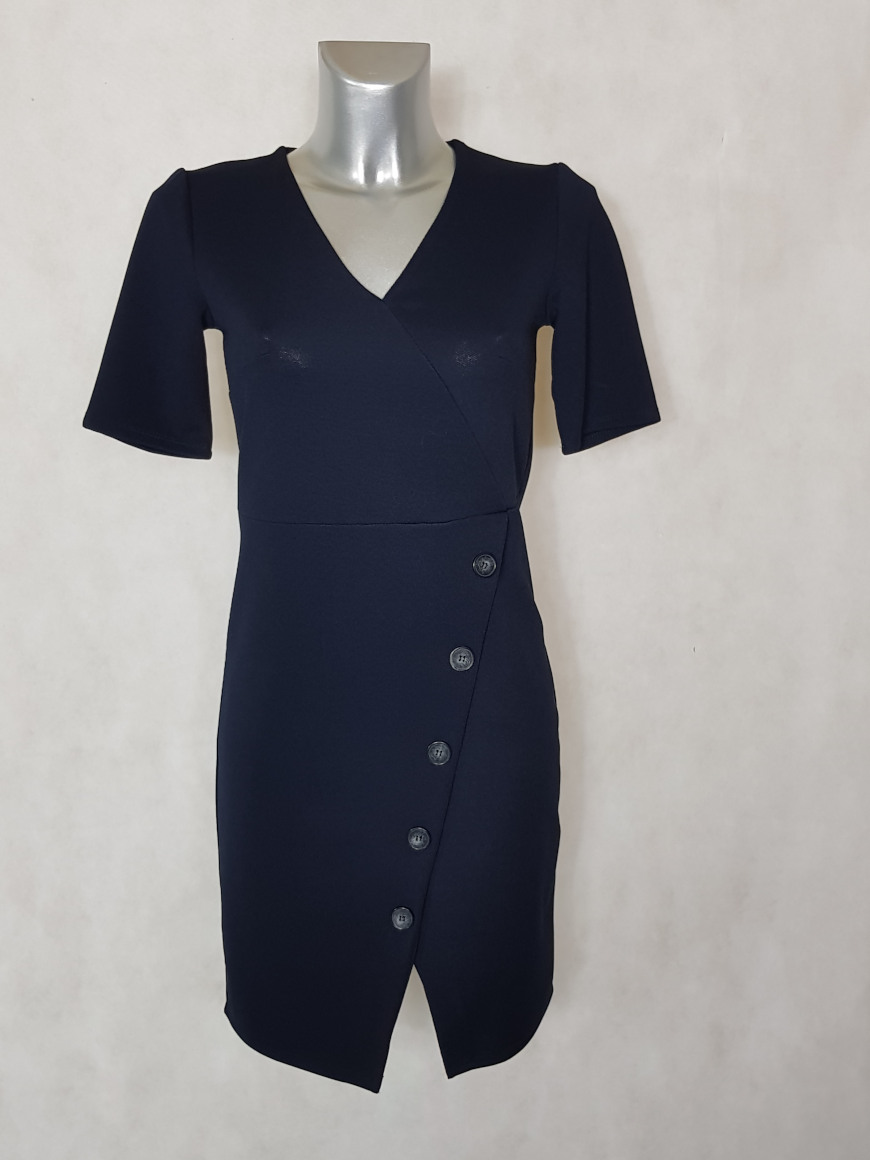 robe droite fluide chic