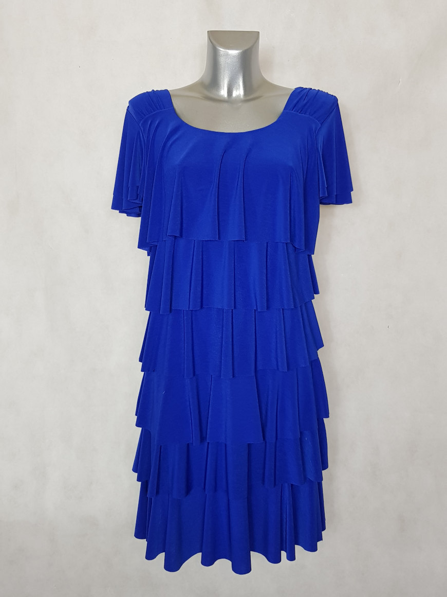 Robe à Volants élégante Pour Femme Ronde Aux Caprices De Madeleine