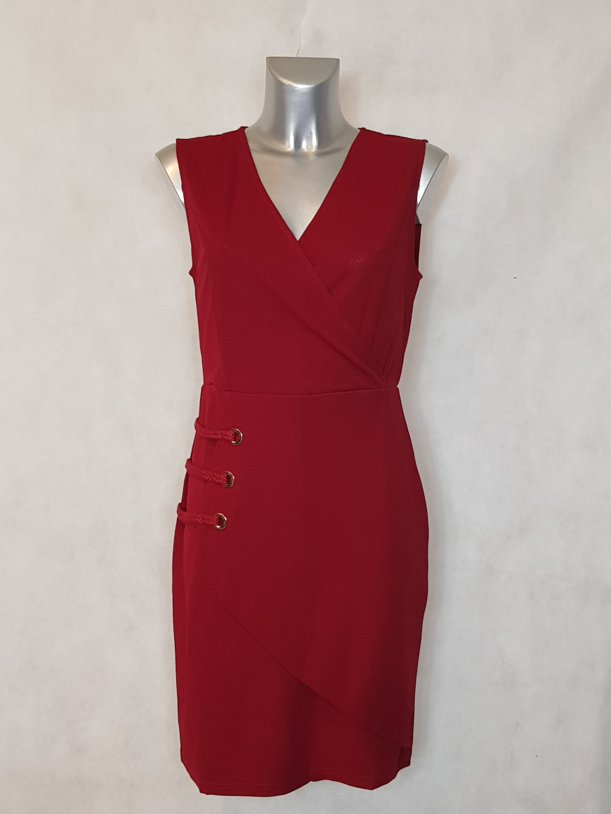 robe droite cache coeur