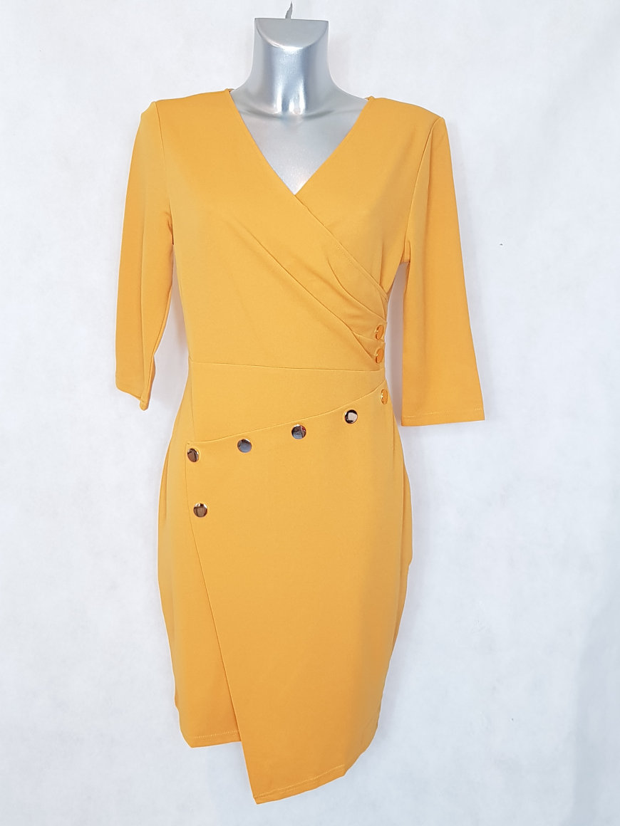 robe droite cache coeur