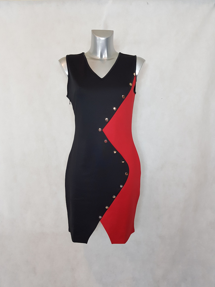 robe rouge et noir