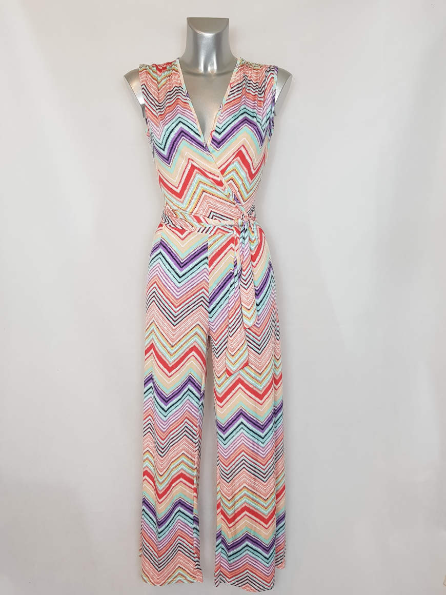 Combinaison pantalon large rouge femme | Vib's