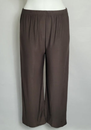 Pantalon large mode femme ronde taille élastique
