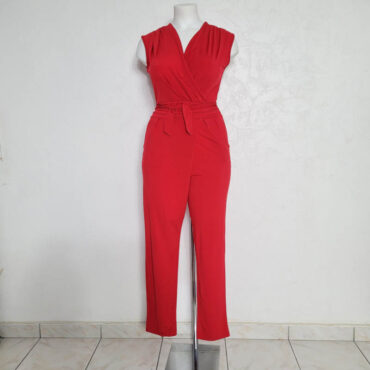Combinaison habillee pour femme pour mariage Combinaison pantalon soirée rouge femme moderne