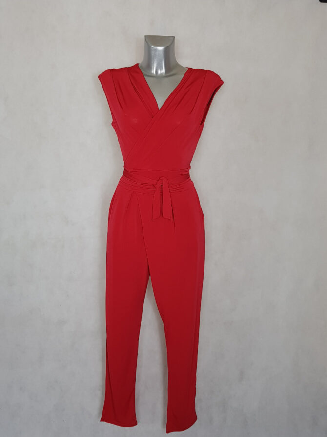 Combinaison habillee pour femme pour mariage Combinaison pantalon soirée rouge femme moderne