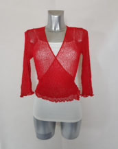 Bolero femme dentelle à nouer