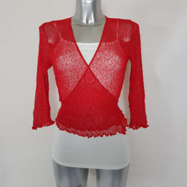 Bolero femme dentelle à nouer