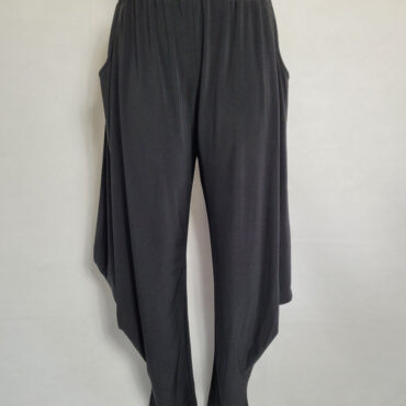 Sarouel femme chic noir grandes tailles