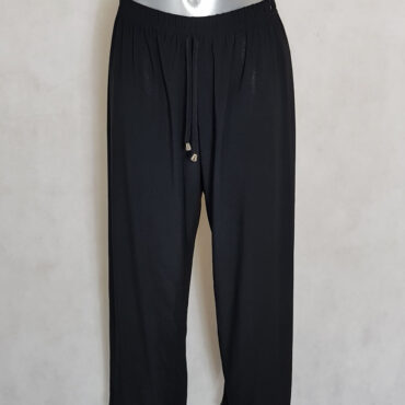 pantalon large grande taille femme. Pantalon large femme ronde taille haute élastique