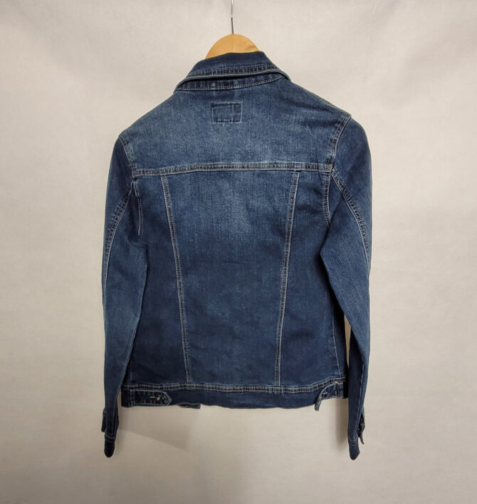 Veste Jeans bleu délavé A – Image 3