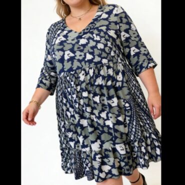 Robe de soirée femme ronde animal