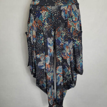 Sarouel chic pour femme taille élastique | pantalon bouffant adapté à diverses silhouettes : Les sarouels peuvent s'adapter à plusieurs morphologies, à condition de sélectionner la coupe appropriée et de les associer avec les vêtements adéquats