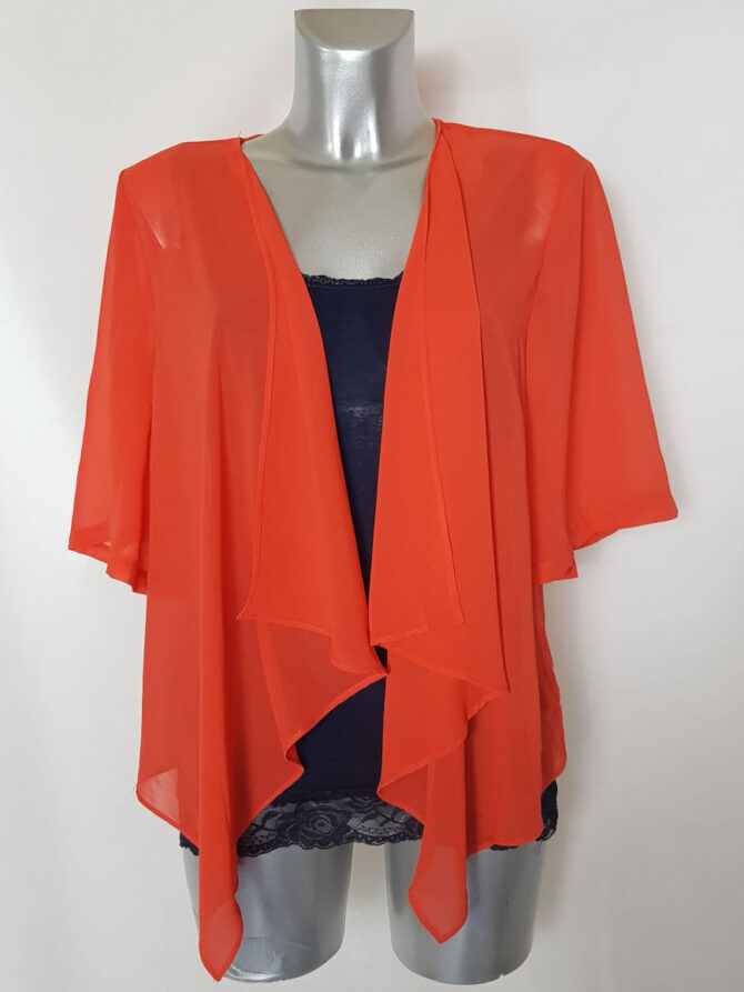 Gilet manche courtes femme; Boléro été original femme grande taille élégante