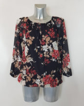 Blouse légère voile floral femme chic et tendance