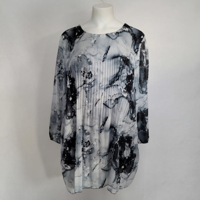 robe chemisier fleurie​ femme originale