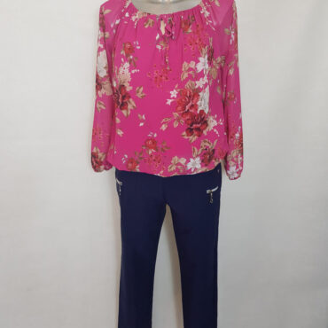 idee tenue Pantalon élastique femme senior