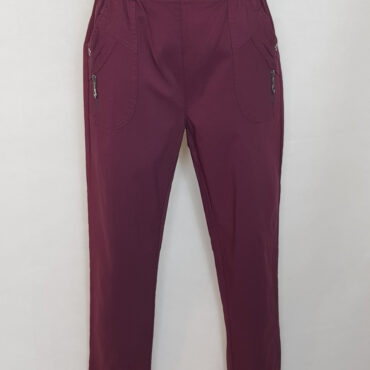 pantalon femme taille élastiquée sans bouton