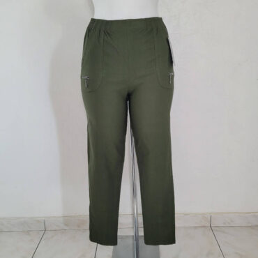 Pantalon femme stretch taille haute Pantalons confort