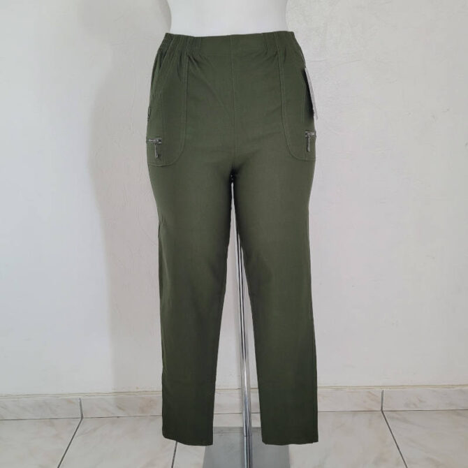 Pantalon femme stretch taille haute Pantalons confort