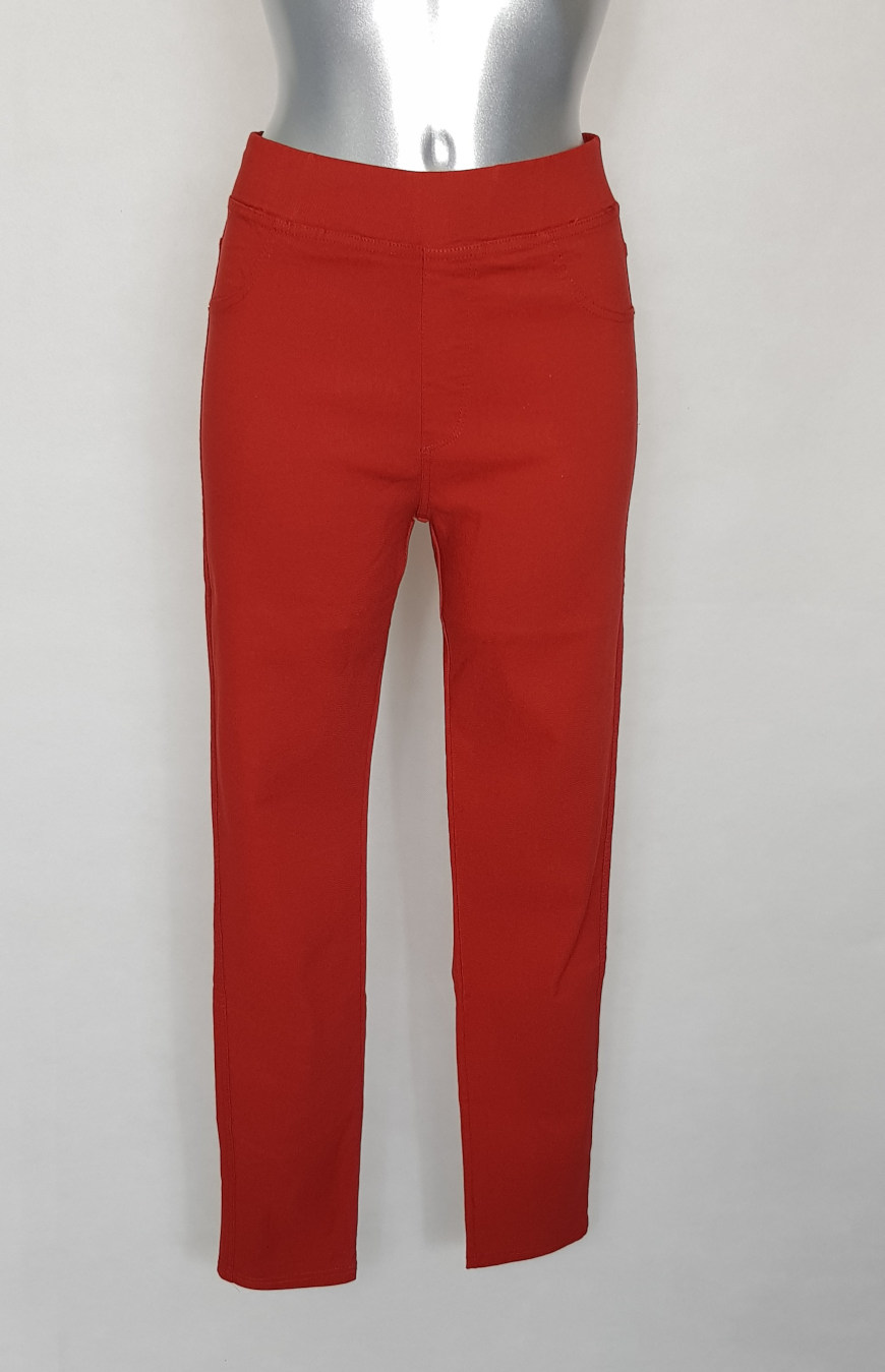 Pantalon femme taille haute chic