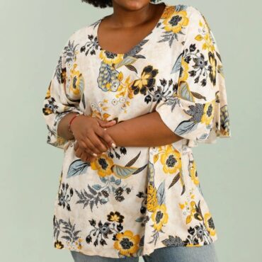 tunique longue pour porter avec legging​ | vêtements originaux femme grande taille