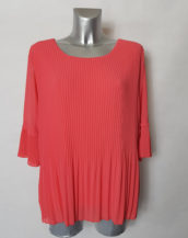 Blouse droite voile chic femme grande taille