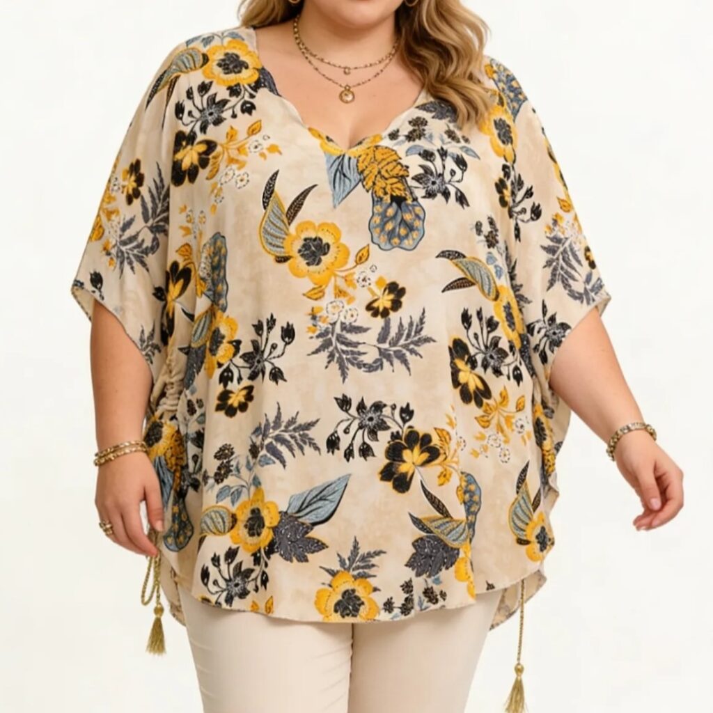 tunique longue pour porter avec legging​ | vêtements originaux femme grande taille