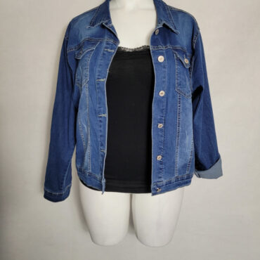 veste jean femme grande taille pour les rondes : vetement grande taille moderne femme