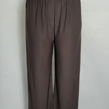 Pantalon fluide grande taille femme taille élastiquée;Pantalon large mode femme ronde taille élastique