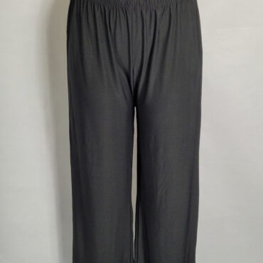pantalon noir femme taille haute