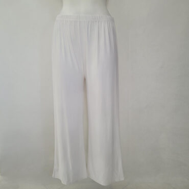 pantalon taille haute femme blanc grande taille