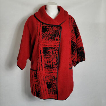 Cape laine femme originale femme ronde élégante