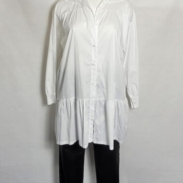 Chemise blanche grande taille femme