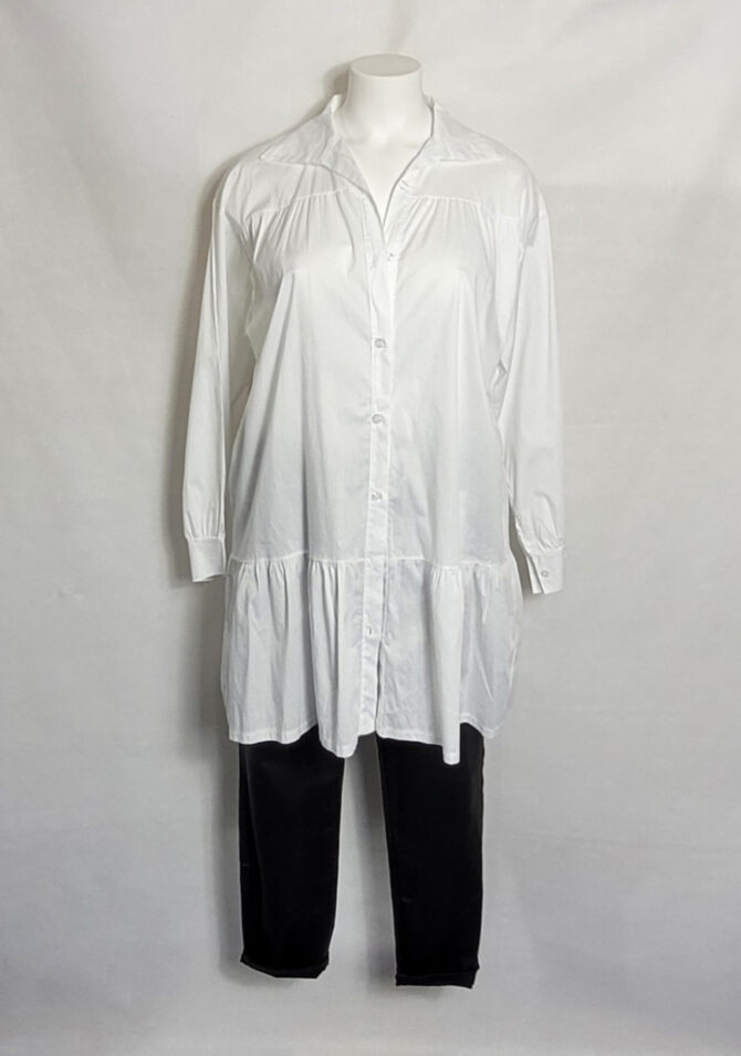 Chemise blanche grande taille femme