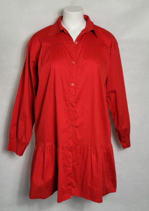 Chemise longue moderne femme grande taille