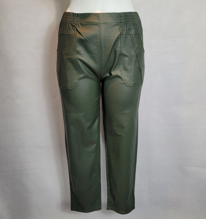 Pantalon enduit grande taille sales