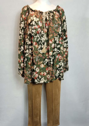 Tunique bohème originale femme grande taille