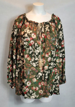 Tunique bohème originale femme grande taille