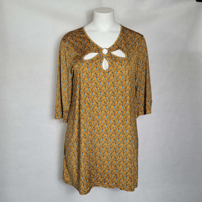 blouse imprimée originale femme grande taille
