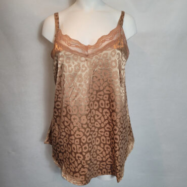 Top bretelle élégant animal femme grande taille
