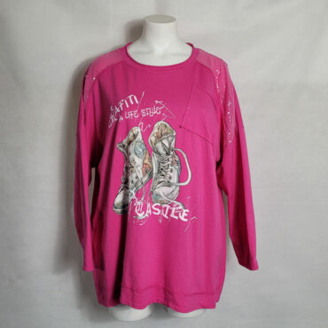 Tshirt motif original femme grande taille
