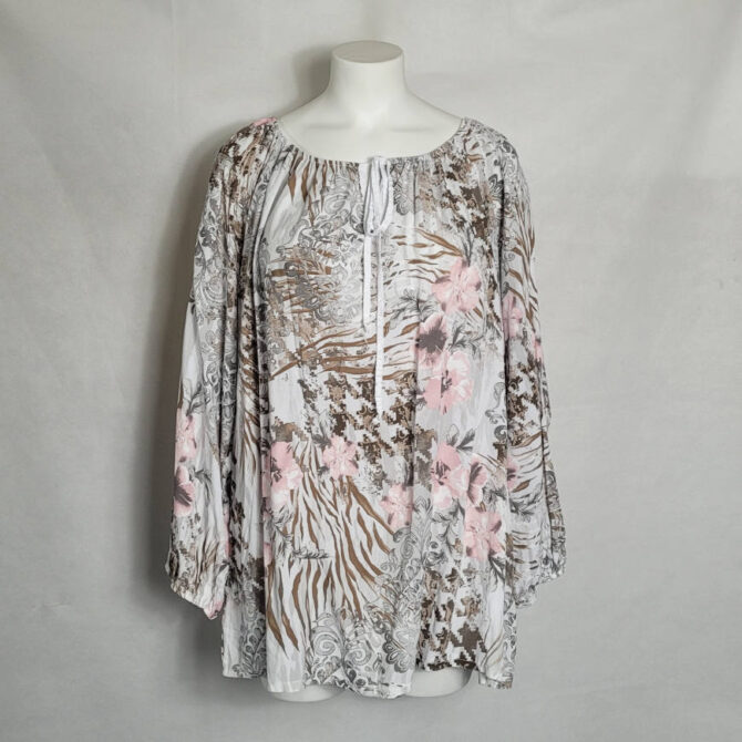 Tunique bohème femme grande taille chic
