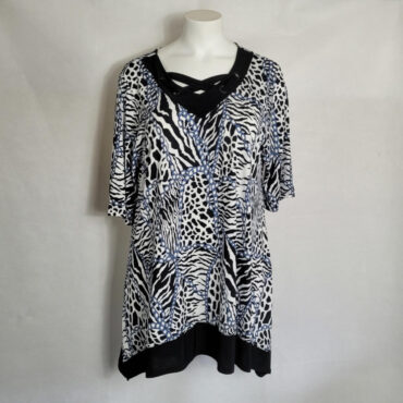 Tunique habillée animal femme grande taille