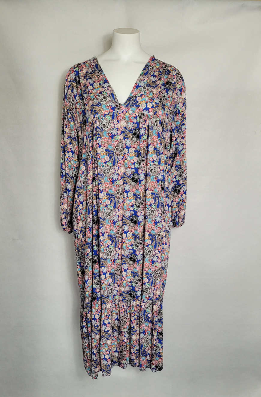 Robe longue top femme imprimé