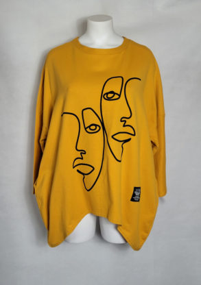 Sweat motif original femme grande taille