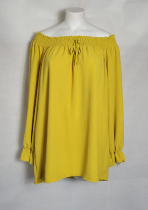 Tunique colorée femme ronde manches longues