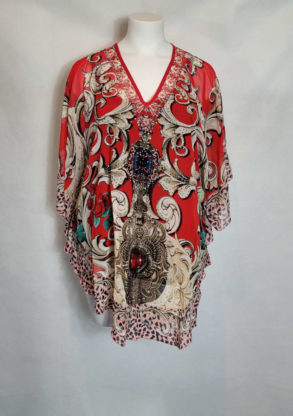 Tunique voile originale femme ronde chic