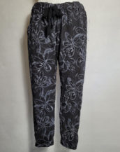 Pantalon original taille haute femme grande taille