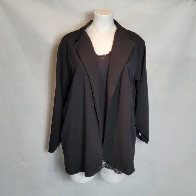 veste blazer noir – Image 3